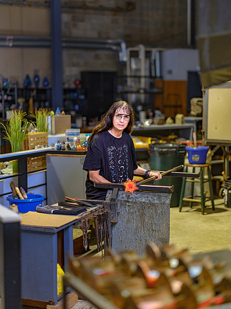 Rodi Rovner, Glassmaker, Teaching Artist, & Founder, Hands on Glass