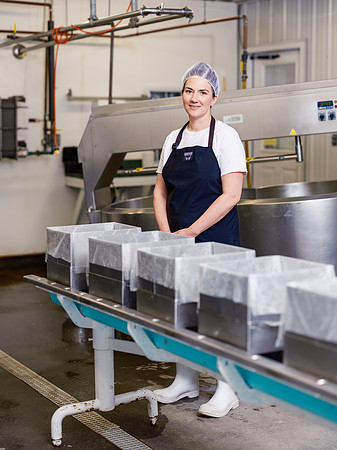 Jess Hoffman, Cheesemaker, Sunset View Creamery
