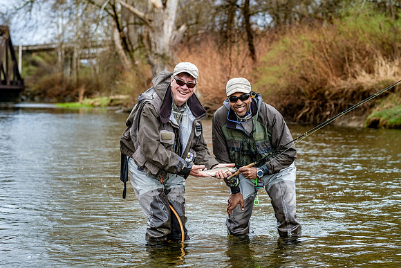 Kintu Early & Kirk Klingensmith - Fly Fishers