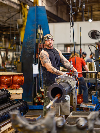 Eric Bresett, Hydrant Assembler, Kennedy Valve