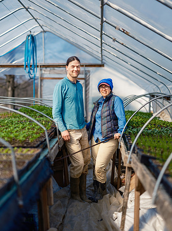Lizz & Matt Glenn, Farmers, Muddy Finger Farms