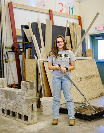 GST BOCES Building Construction Program Student (grad) Jade Cook