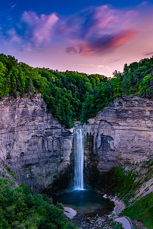 Taughannock Falls Sunset 2