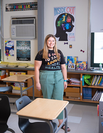 Middle School Health Educator Mel Sjoblom