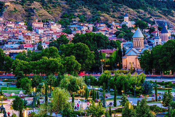 Tbilisi Sunset 2