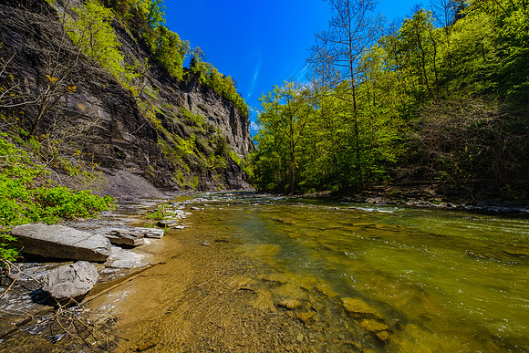 Taughannock Falls Spring 1