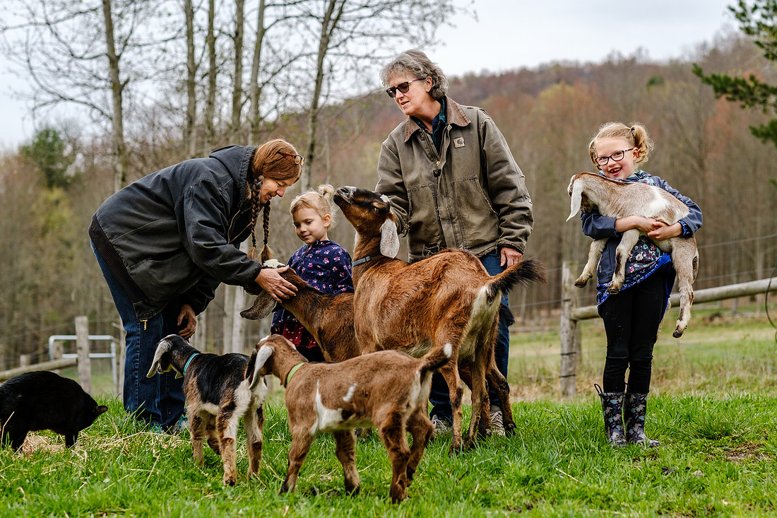 Barb Blank & Barb Jackson -  Goat Farmers, Valley View Farms