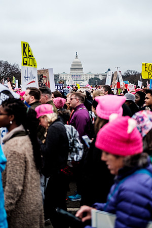 Chris Walters Photography of the Women's March on Washington