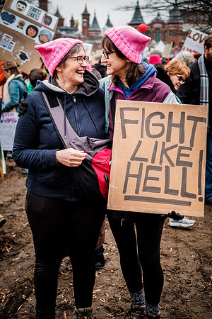 Chris Walters Photography of the Women's March on Washington