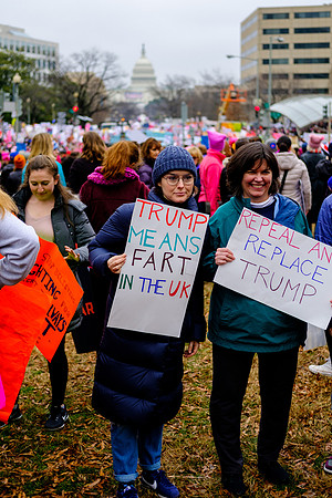 Chris Walters Photography of the Women's March on Washington