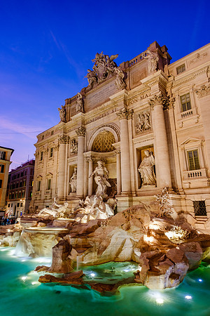 The Trevi Fountain