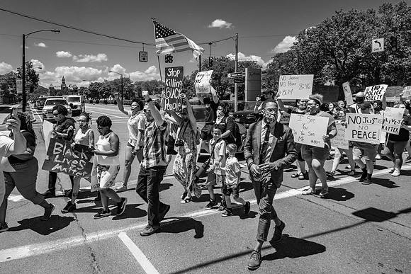 Corning Black Lives Matter March 7