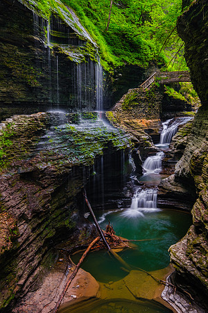 Summer at Watkins Glen State Park 1