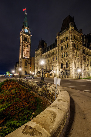 Ottawa, Canada Parliament Hill at Night 4