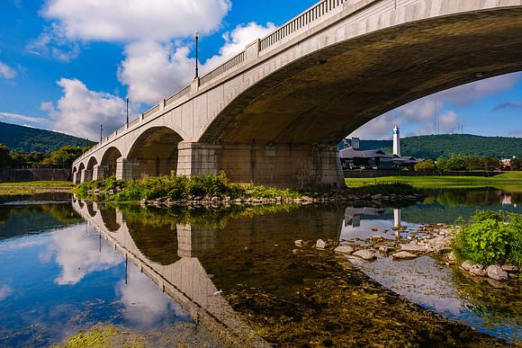 Centerway Bridge Reflection 6
