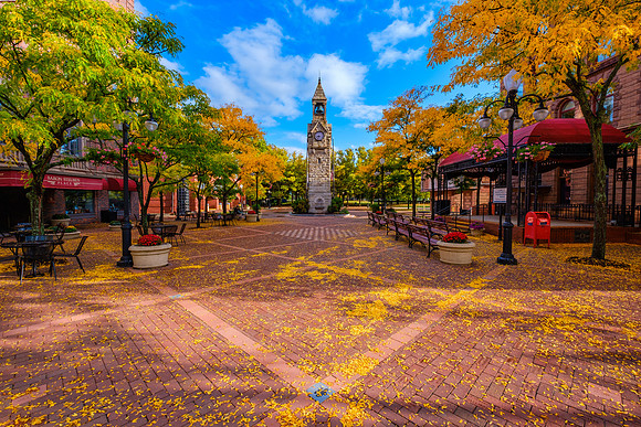 Downtown Corning Fall 2