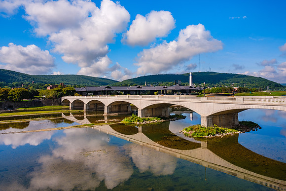 Centerway Bridge Reflection 7