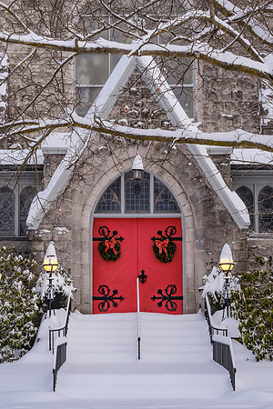Christ Episcopal Church Snow 3