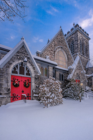 Christ Episcopal Church Snow 2