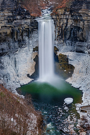 Early Winter at Taughannock Falls 1