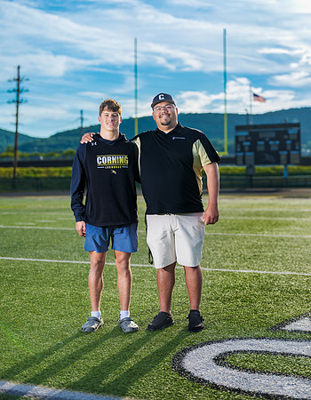 High School Athletic Trainer Anthony Penn & Student Athlete James Freeman