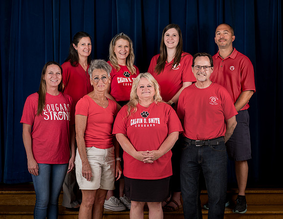 Calvin U. Smith School Talent Show Coordinator Kelly Jamison & Committee Members Mitch Peck, Matt Cornacchio, Kate Bowman, Lindsay Ayers, Jill Mertus, Allyson St. John, & Dana Ayers