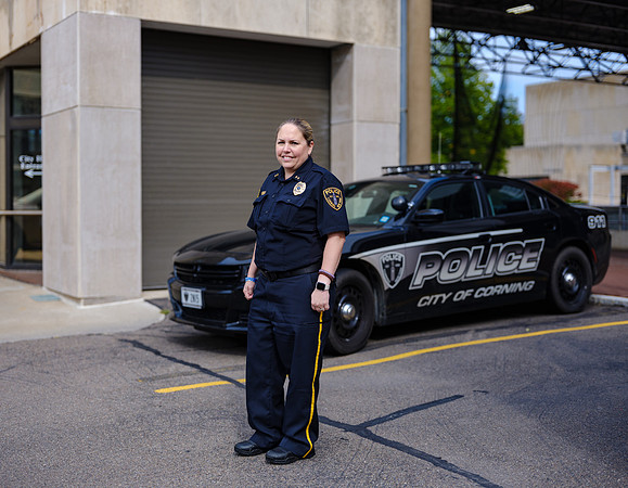 City of Corning Police Department Chief Kenzie Spaulding, Class of 1994
