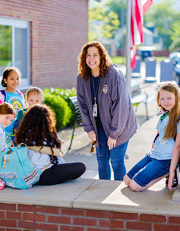 Hugh Gregg Elementary School Teaching Assistant & Morning Greeter Nicky Casper