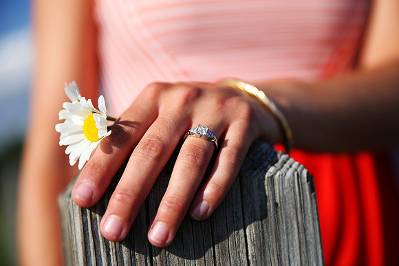 Engagement photography in Corning, NY