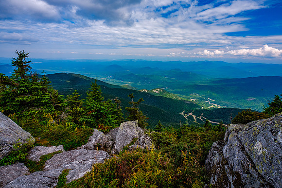 View from Whiteface Mountain 2