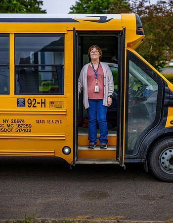 Elementary School Bus Attendant Colleen Durkin