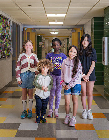 Erwin Valley Elementary School Students